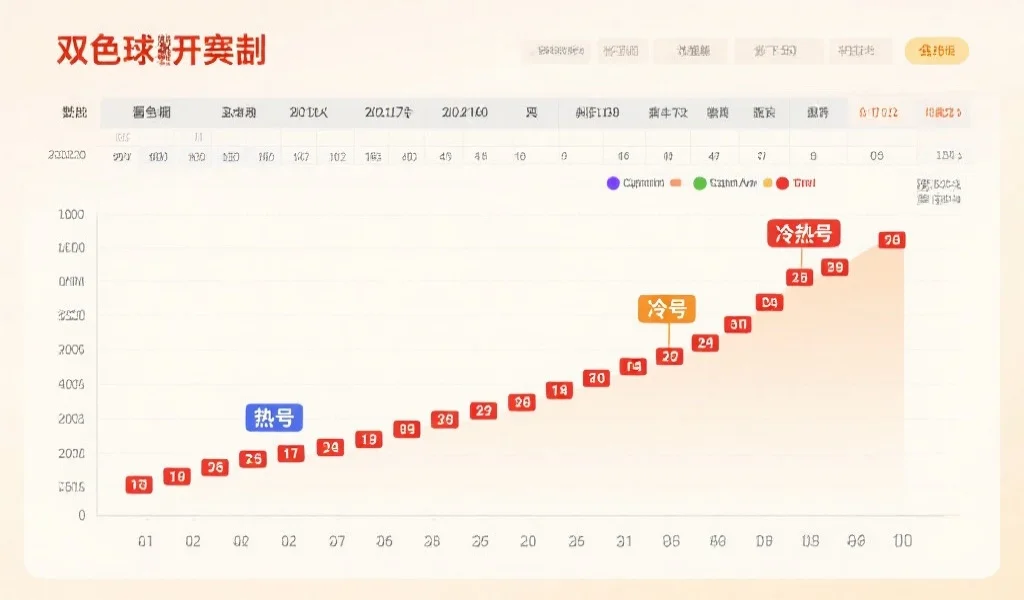 双色球开奖号码冷热分布规律深度剖析及2025年趋势展望